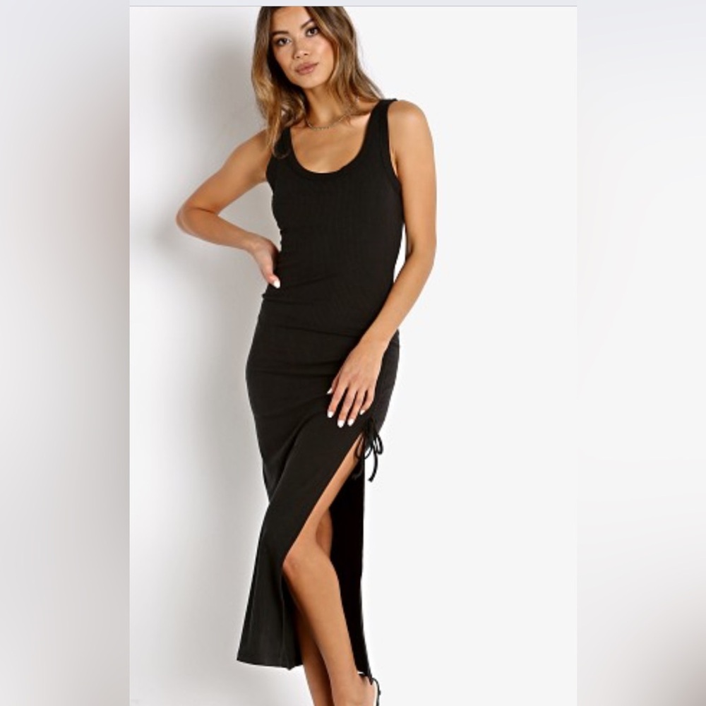LSPACE Sandpiper dress black M